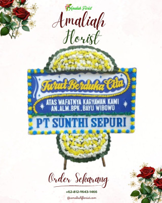 Papan Bunga Duka di Seram Utara Timur Seti